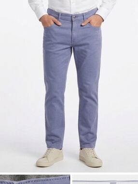 Roundtree & Yorke Pale Blue Straight Leg Jeans Men's Size 34 X 30